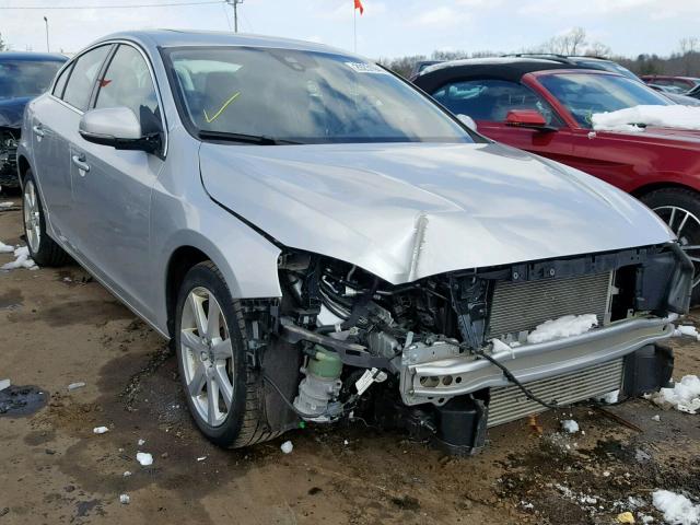 YV1612TK2G2412977 - 2016 VOLVO S60 PREMIE SILVER photo 1