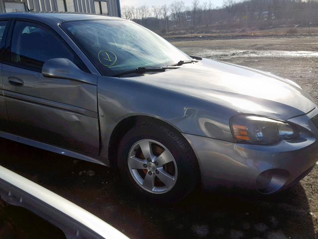 2G2WP582271195272 - 2007 PONTIAC GRAND PRIX GRAY photo 9