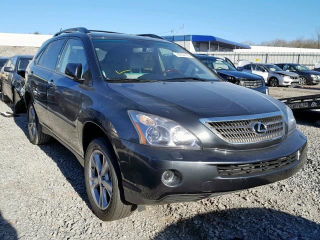 JTJGW31U682006494 - 2008 LEXUS RX 400H GRAY photo 1