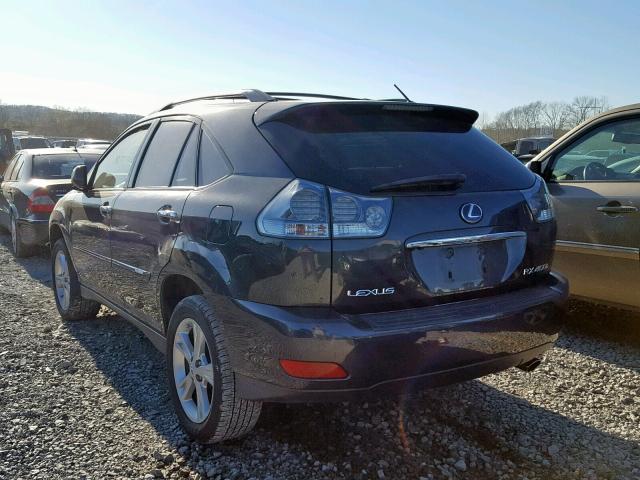 JTJGW31U682006494 - 2008 LEXUS RX 400H GRAY photo 3