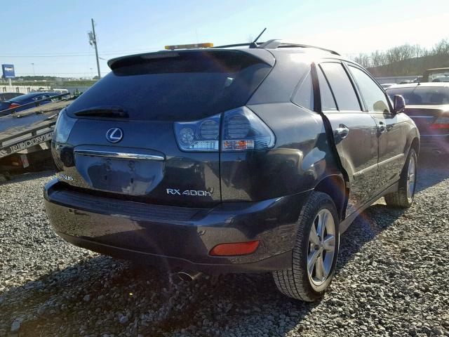 JTJGW31U682006494 - 2008 LEXUS RX 400H GRAY photo 4