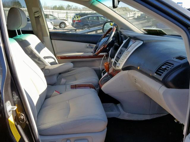 JTJGW31U682006494 - 2008 LEXUS RX 400H GRAY photo 5