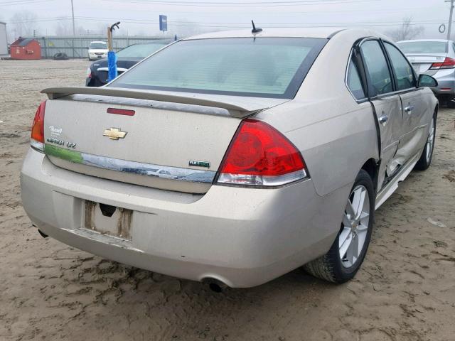 2G1WC5EM5A1192329 - 2010 CHEVROLET IMPALA LTZ TAN photo 4