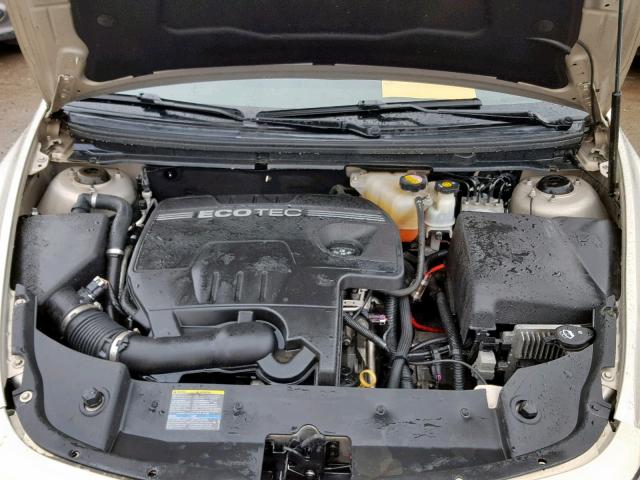 1G1ZA5EBXAF179277 - 2010 CHEVROLET MALIBU LS TAN photo 7