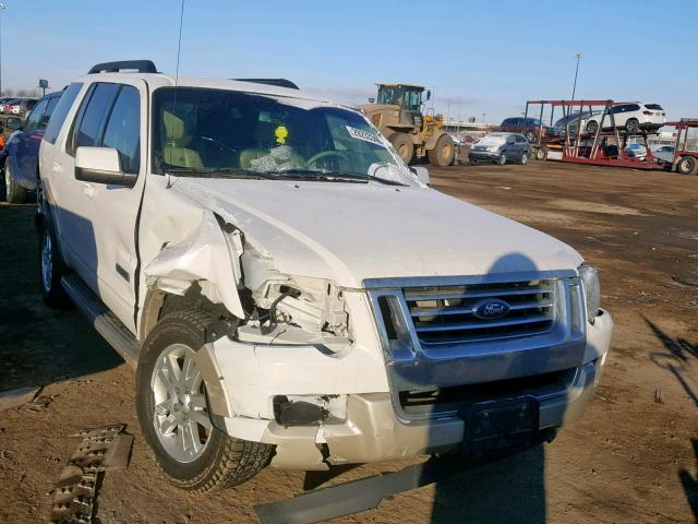 1FMEU74E38UB29133 - 2008 FORD EXPLORER E WHITE photo 1