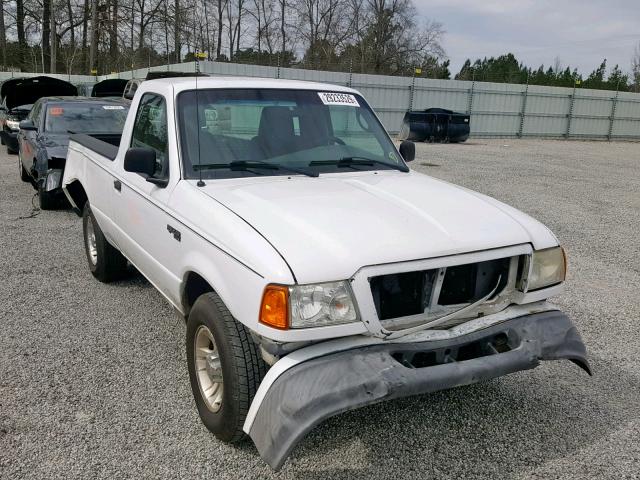 1FTYR10D75PA85712 - 2005 FORD RANGER WHITE photo 1