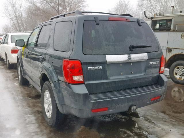 4F2CZ96158KM17105 - 2008 MAZDA TRIBUTE S GRAY photo 3