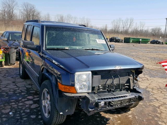 1J8HG48K99C536333 - 2009 JEEP COMMANDER BLUE photo 1