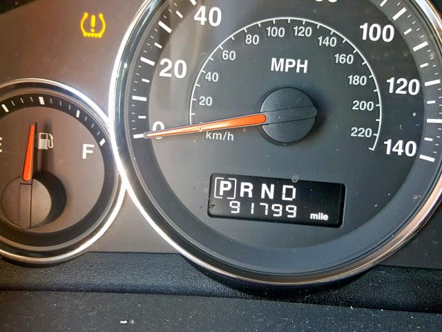 1J8HG48K99C536333 - 2009 JEEP COMMANDER BLUE photo 8