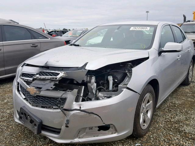 1G11C5SA2DF300021 - 2013 CHEVROLET MALIBU 1LT 银色 照片 2