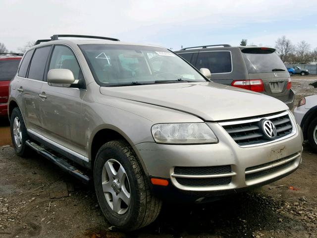 WVGBC77L34D067713 - 2004 VOLKSWAGEN TOUAREG 3. TAN photo 1