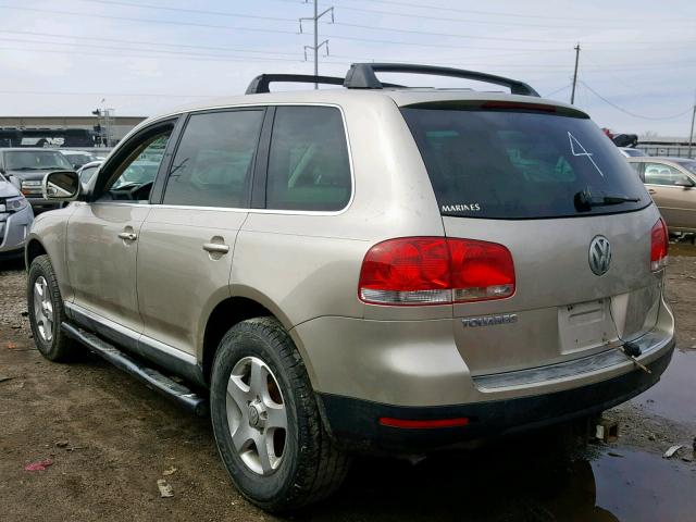 WVGBC77L34D067713 - 2004 VOLKSWAGEN TOUAREG 3. TAN photo 3