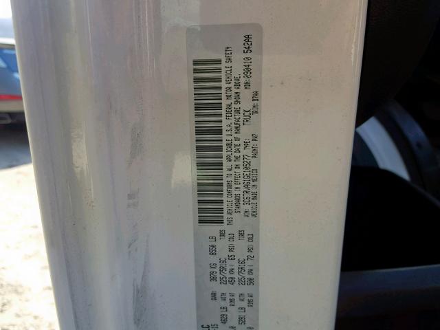 3C6TRVAG1GE105277 - 2016 RAM PROMASTER 白色 照片 10