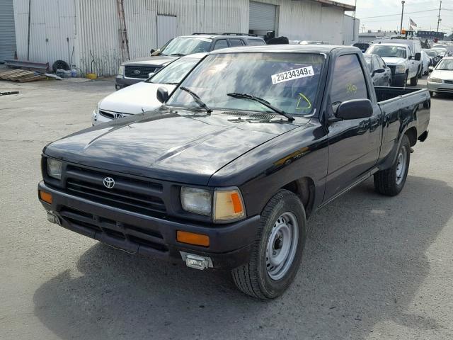 JT4RN81A8P5163118 - 1993 TOYOTA PICKUP 1/2 BLACK photo 2