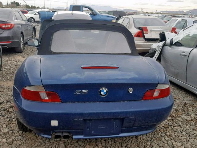 4USCH9348YLF85085 - 2000 BMW Z3 2.3 BLUE photo 6