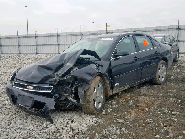 2G1WD58C169164973 - 2006 CHEVROLET IMPALA SUP 黑色 照片 2