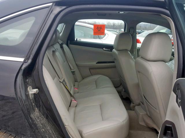 2G1WD58C169164973 - 2006 CHEVROLET IMPALA SUP 黑色 照片 6