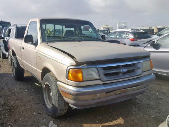 1FTCR10A4VPA79480 - 1997 FORD RANGER TAN photo 1