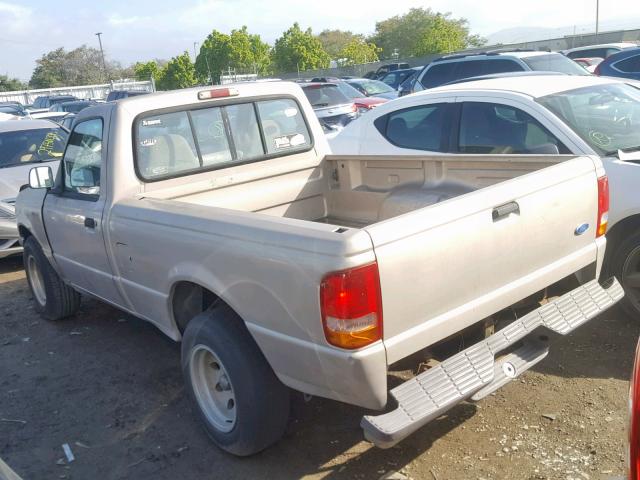 1FTCR10A4VPA79480 - 1997 FORD RANGER TAN photo 3