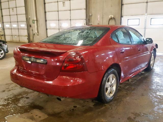 2G2WP552261139707 - 2006 PONTIAC GRAND PRIX 栗色 照片 4