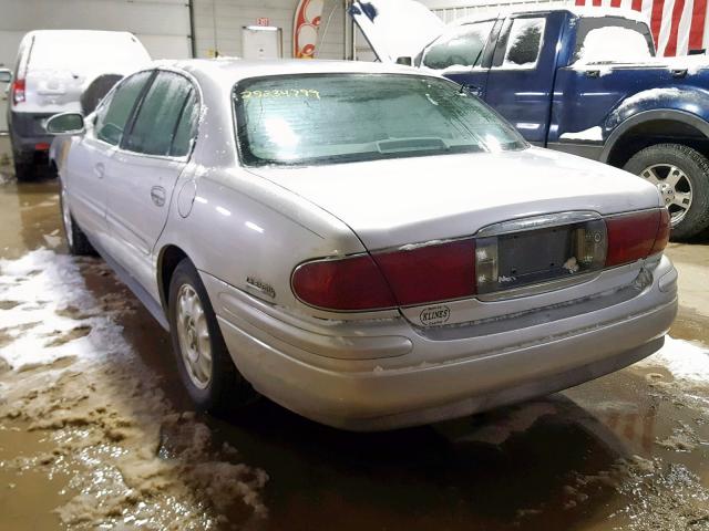 1G4HR54K71U121311 - 2001 BUICK LESABRE LI SILVER photo 3