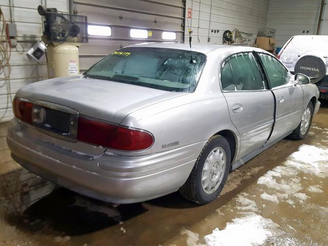 1G4HR54K71U121311 - 2001 BUICK LESABRE LI SILVER photo 4