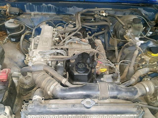 4TARN93P1PZ149590 - 1993 TOYOTA PICKUP 1/2 BLUE photo 7