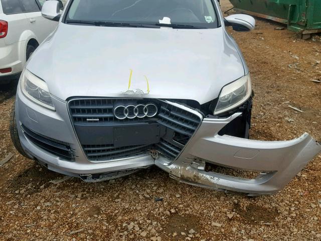 WA1BV94L97D073254 - 2007 AUDI Q7 4.2 QUA SILVER photo 7