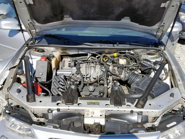 1G2WR521X3F125404 - 2003 PONTIAC GRAND PRIX GRAY photo 7