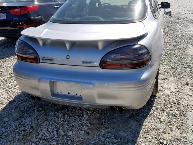 1G2WR521X3F125404 - 2003 PONTIAC GRAND PRIX GRAY photo 9