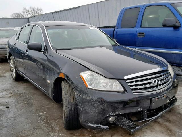 JNKAY01F37M462330 - 2007 INFINITI M35 BASE BLACK photo 1