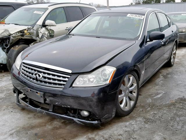 JNKAY01F37M462330 - 2007 INFINITI M35 BASE BLACK photo 2