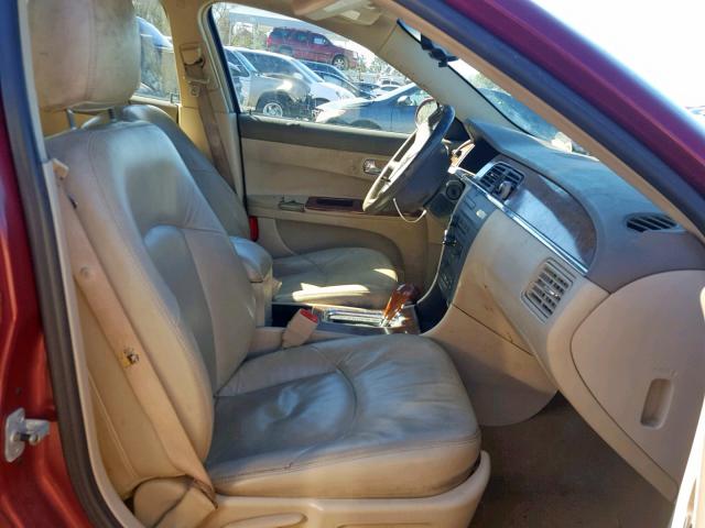 2G4WD532951353837 - 2005 BUICK LACROSSE C RED photo 5