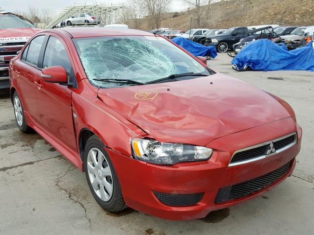 JA32U2FU6FU009658 - 2015 MITSUBISHI LANCER ES RED photo 1