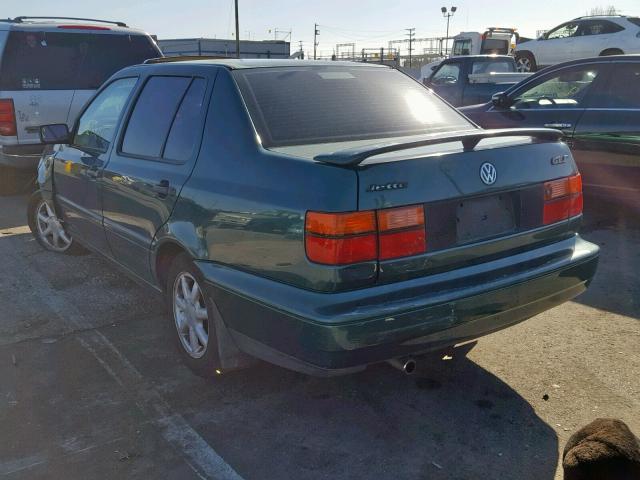 3VWSB81H0VM063641 - 1997 VOLKSWAGEN JETTA GLS GREEN photo 3