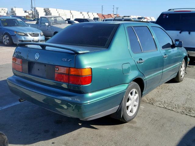 3VWSB81H0VM063641 - 1997 VOLKSWAGEN JETTA GLS GREEN photo 4