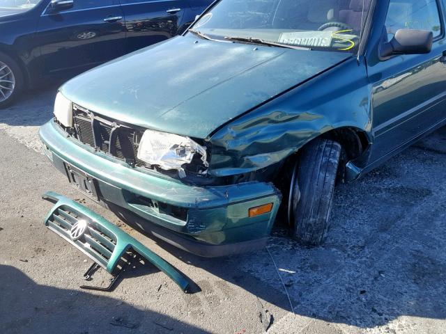 3VWSB81H0VM063641 - 1997 VOLKSWAGEN JETTA GLS GREEN photo 9