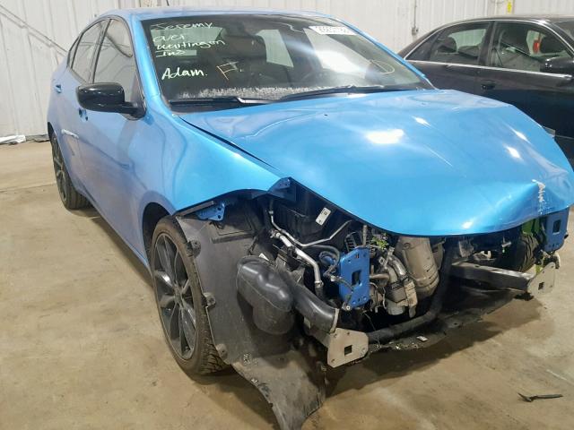 1C3CDFFA8GD818815 - 2016 DODGE DART SXT S BLUE photo 1