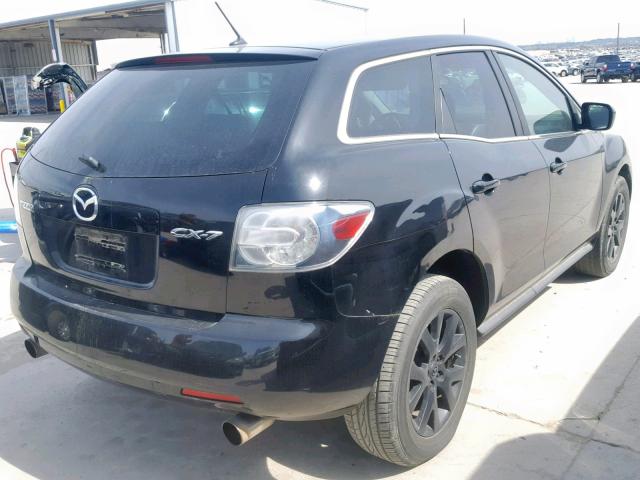 JM3ER293680194525 - 2008 MAZDA CX-7 BLACK photo 4