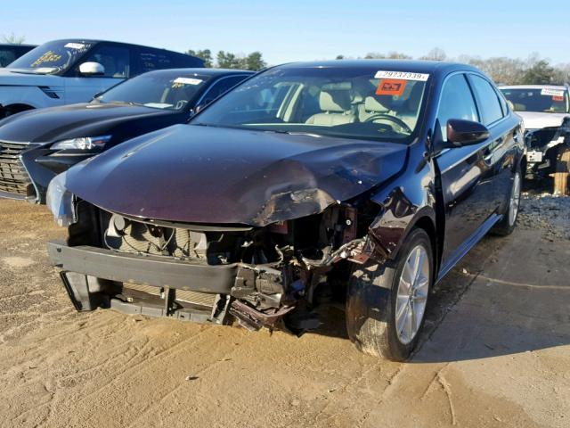 4T1BK1EB4EU102030 - 2014 TOYOTA AVALON BAS PURPLE photo 2
