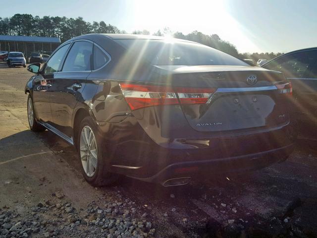 4T1BK1EB4EU102030 - 2014 TOYOTA AVALON BAS PURPLE photo 3