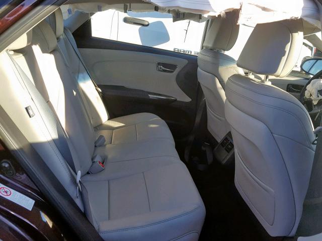 4T1BK1EB4EU102030 - 2014 TOYOTA AVALON BAS PURPLE photo 6