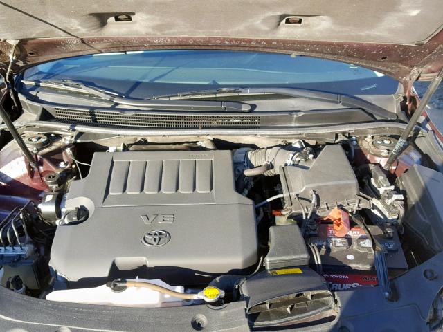 4T1BK1EB4EU102030 - 2014 TOYOTA AVALON BAS PURPLE photo 7