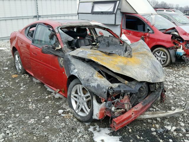 2G2WR554X71186917 - 2007 PONTIAC GRAND PRIX RED photo 1