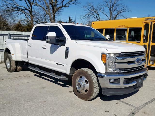 1FT8W3DT2HEB28407 - 2017 FORD F 350 WHITE photo 1