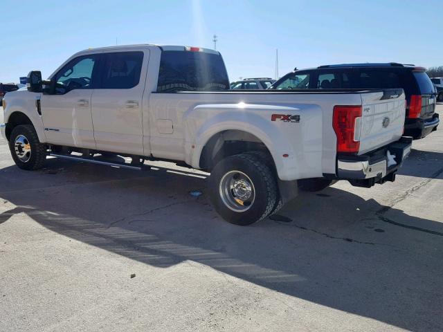 1FT8W3DT2HEB28407 - 2017 FORD F 350 WHITE photo 3
