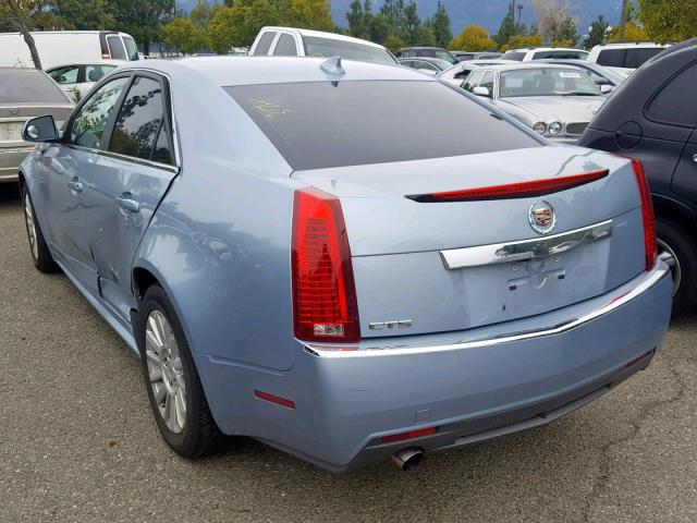 1G6DE5E59D0135832 - 2013 CADILLAC CTS LUXURY BLUE photo 3