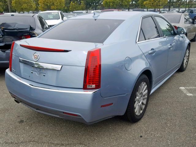 1G6DE5E59D0135832 - 2013 CADILLAC CTS LUXURY BLUE photo 4