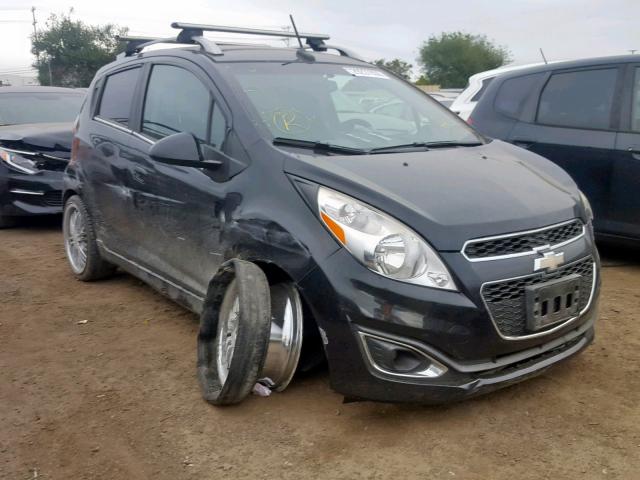 KL8CE6S9XDC575989 - 2013 CHEVROLET SPARK 2LT BLACK photo 1