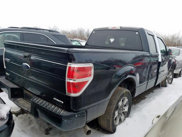 1FTEX1CM0BFA58843 - 2011 FORD F150 SUPER CAB  photo 4